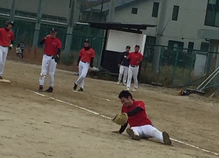 試合風景