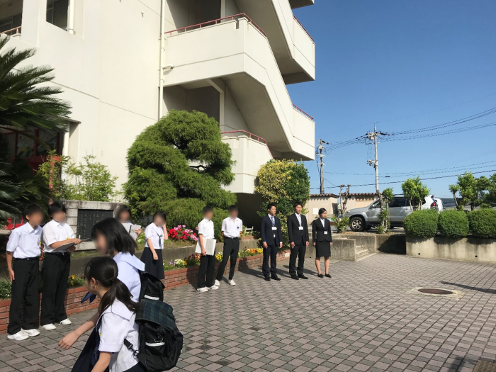 中学校1日見学実習8-1