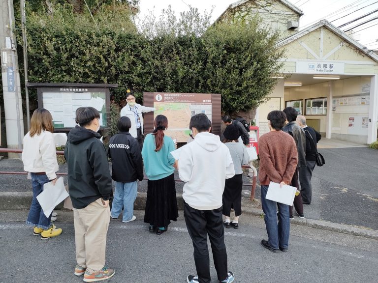 【人間環境デザイン学科×河合町】少子高齢化時代における郊外駅前のリ・デザインを提案!~ランドスケープ演習